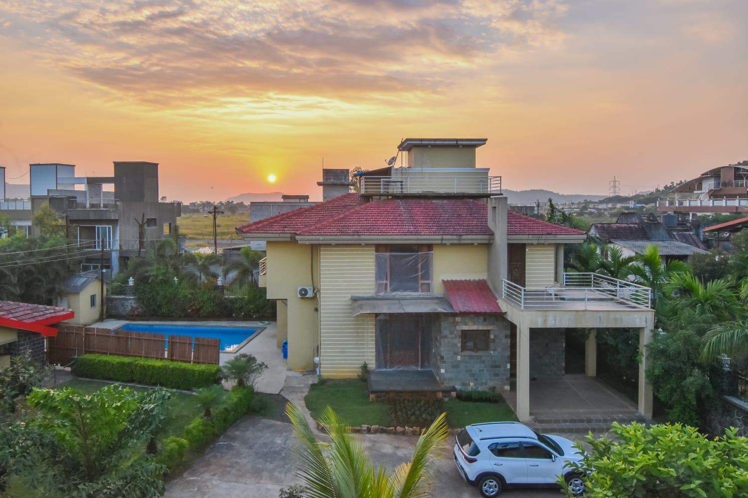 Lifeline Villas - Luxurious Taraangan 4 Mountain View Villa With Biggest Pool And Huge Open Area Lonavala Eksteriør bilde